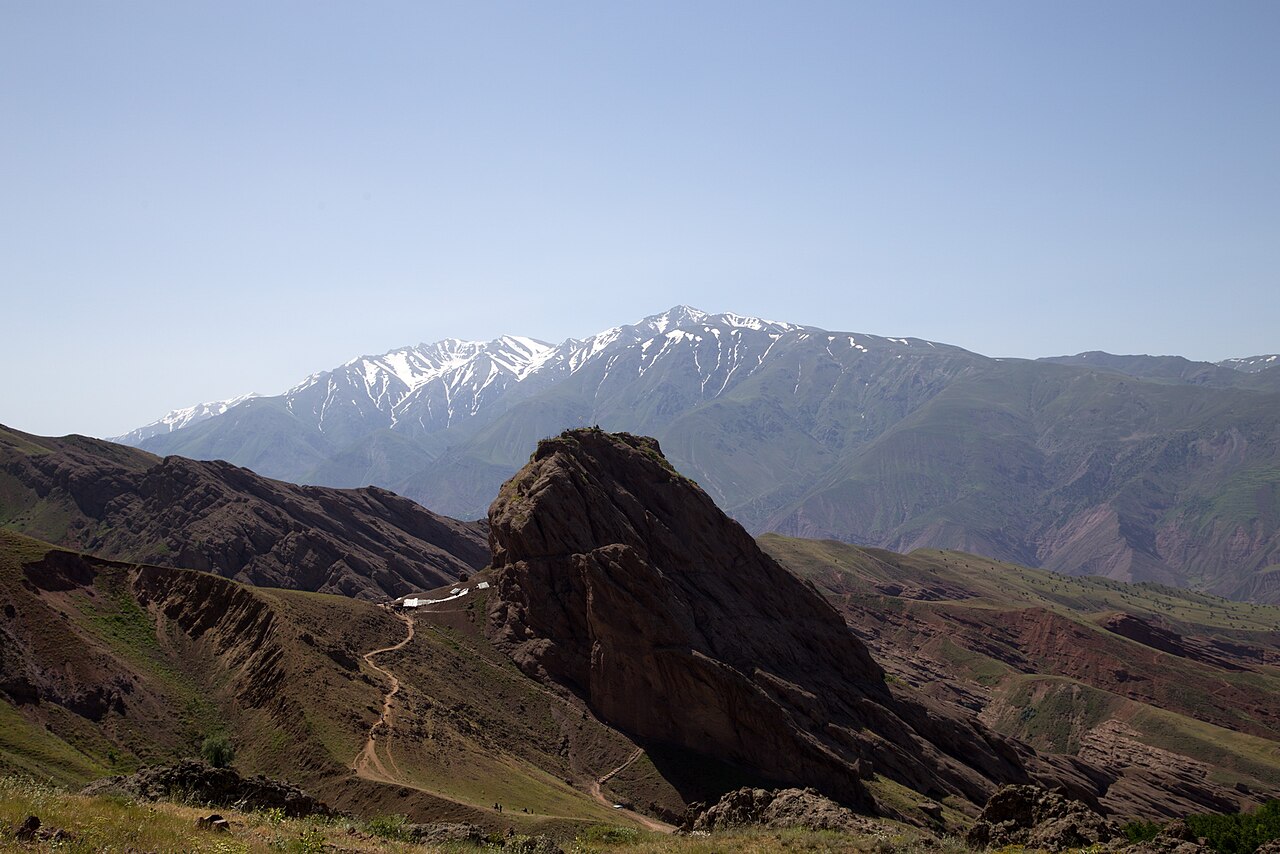 Alamut castle ruins — origin of the hashish-Assassin legend