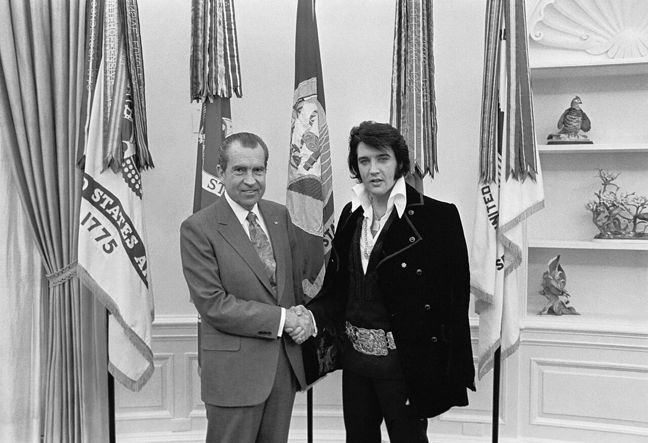 Nixon meets Elvis, December 1970