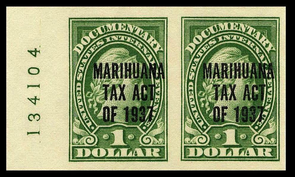 Marihuana Tax Act stamp